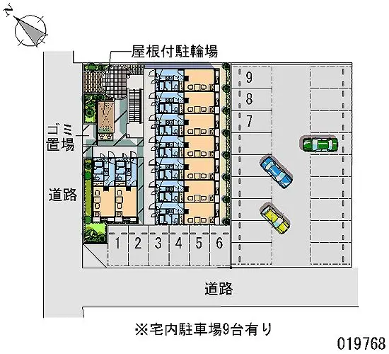 さいたま市岩槻区美幸町 月極駐車場